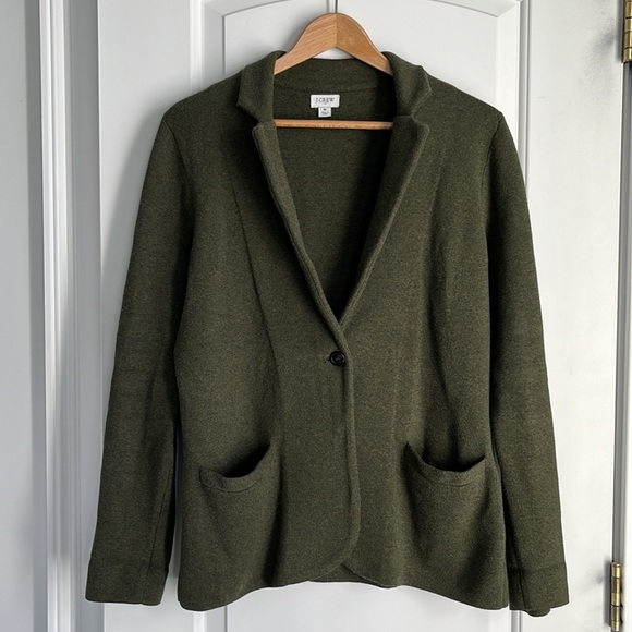 J Crew Factory Sweater Blazer - Picture 2 of 4